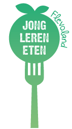 Logo Jong Leren Eten Flevoland